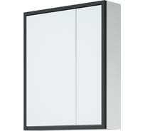 Зеркало-шкаф Corozo "Айрон 60", черный - белый SD-00000392