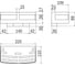Корзинка-полочка с водосгоном INDA BASKET хром AV251CCR 2