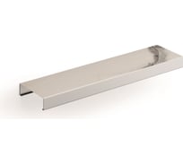 Модуль полочки INDA INDISSIMA BARRA 400мм, для вставки в рейлинг, брашир нержавеющая сталь A8809RHW