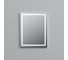 Настенное зеркало AM.PM Gem с LED-подсветкой по периметру, 55 см M91AMOX0551WG 8