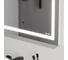 Настенное зеркало AM.PM Gem с LED-подсветкой по периметру, 55 см M91AMOX0551WG 15