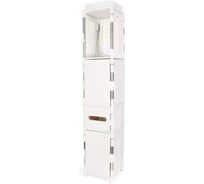 Комод-органайзер ESTARES MODO 4F-20x20x103-white УУ000003759