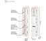 Комод-органайзер ESTARES MODO 4F-20x20x103-white УУ000003759 2