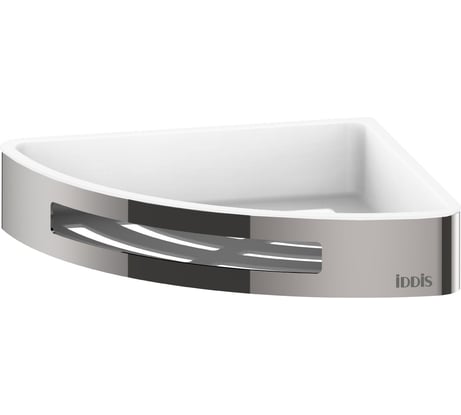 Угловая полка IDDIS нержавеющая сталь, полированная SHE11SPi44