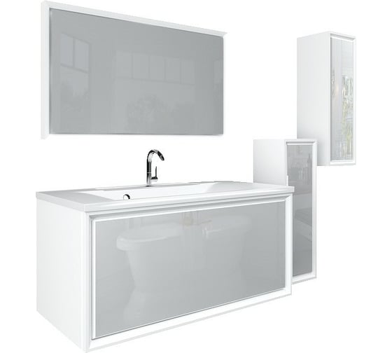 Тумба Marka One Seattle 90П 1в.я. Pure White У72800