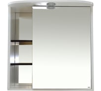 Зеркальный шкаф Misty Венера-80 правый, со светом П-Внр04080-25СвП