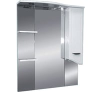 Зеркальный шкаф Misty Дрея-75 правый Э-Дре02075-01СвП