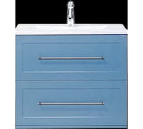 Подвесная тумба Misty Марта - 60 голубая матовая П-Мрт01060-061По