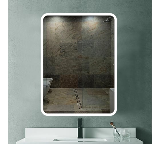 Зеркало Cerutti SPA Мадера сенсорное, со встроенной LED-подсветкой, прямоугольное, 500x600мм 9572