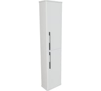 Пенал универсальный подвесной MIXLINE КАМЕЛИЯ-36 Софт белый 2 створки 360x1548x275 ПВХ 553950