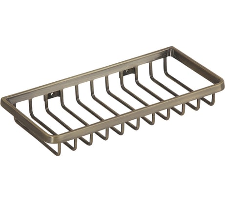 Решетка прямоугольная BASKET L220хP104хh30 мм., бронза
