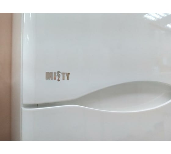 Пенал Misty Элвис-35 правый, белая эмаль П-Элв-01035-011П