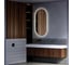 Зеркало сенсорное Azario Viva - BLACK 550x1050 мм, бесконтактный гор/верт 00085816 9