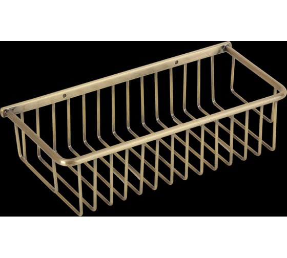 Прямоугольная решетка Veragio Basket 302х134х81.5 мм, бронза VR.GFT-9045.BR 1