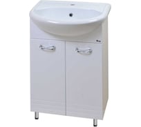 Тумба Emmy Рио 60 под умывальник Уют 60, белый 310058