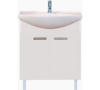 Прямая тумба Misty Джулия - 75 белая White Л-Джу01075-5210Пр