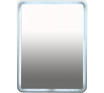 Зеркало Misty 3 Неон LED 600х800 сенсор на корпусе с круглыми углами П-Нео060080-3ПРСНККУ