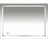 Зеркало Misty Неон 2 LED 1200х800 сенсор на зеркале + часы двойная подсветка П-Нео12080-2ПРСЧДВП 1