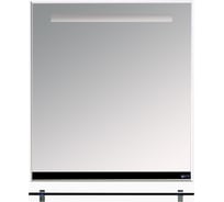 Зеркало Misty Джулия - 75 с полочкой 12 мм черное Л-Джу03075-0210