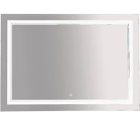 Зеркало Misty 2 Неон LED 1200х800 сенсор на зеркале двойная подсветка П-Нео12080-2ПРСНЗДВП