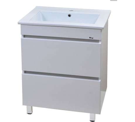 Тумба Emmy Джерси 65 2 ящика, под умывальник Оскар 310015