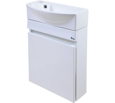 Подвесная тумба EMMY Мия 46 под умывальник Мелана, левая, без ручки 310047