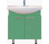 Прямая тумба Misty Джулия - 85 салатовая Л-Джу01085-0710Пр