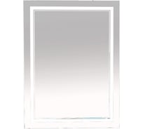 Зеркало Misty 2 Неон LED 600х800 сенсор на корпусе двойная подсветка П-Нео060080-2ПРСНКДВП