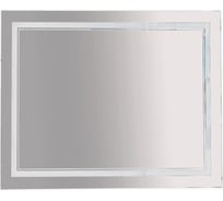 Зеркало Misty 2 Неон LED 1000х800 сенсор на корпусе двойная подсветка П-Нео10080-2ПРСНКДВП