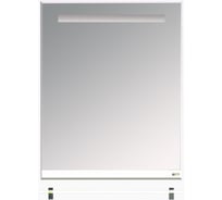 Зеркало Misty Джулия - 65 с полочкой 8 мм белое White Л-Джу03065-5210