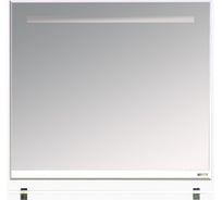 Зеркало Misty Джулия - 85 с полочкой 8 мм белое White Л-Джу03085-5210