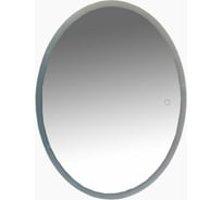 Зеркало Misty 4 Неон LED 600х800 сенсор на зеркале овальное П-Нео060080-4ОВСНЗ