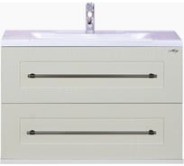 Подвесная тумба Misty Марта - 80 белая фактур. П-Мрт01080-012По