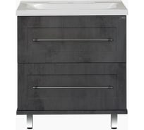 Напольная тумба Misty Марта - 80 темный бетон П-Мрт-01080-2513Н