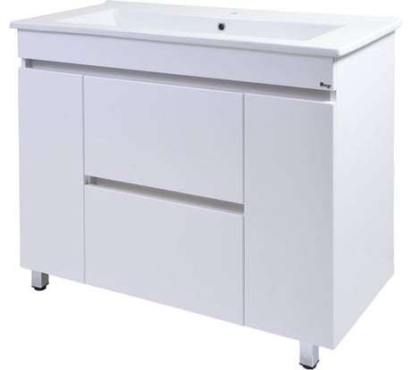 Тумба Emmy Джерси 105 2 ящика и 2 двери, под умывальник Оскар 310014