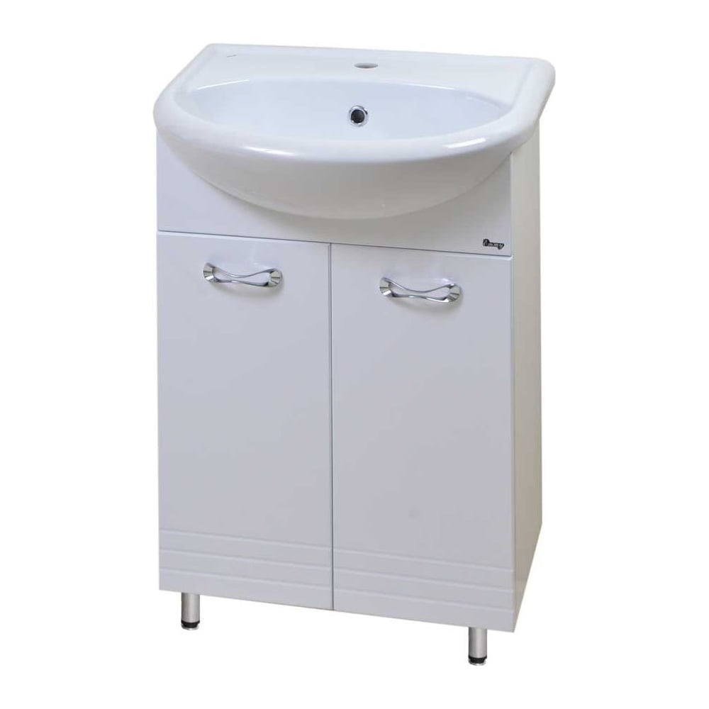 Тумба Emmy Рио 50 под умывальник Уют 50, белый 310056 - выгодная цена ...