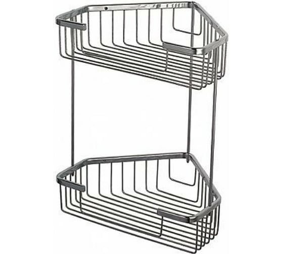 Угловая полка LEDEME двухярусная L335-1 896426 1