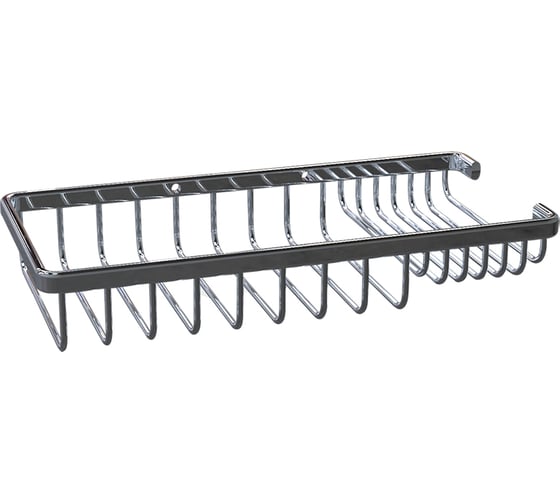 Прямоугольная решетка Veragio BASKET L260хP120хh50 мм, хром VR.GFT-9054.CR
