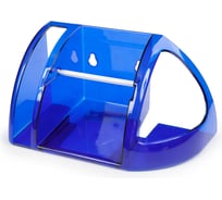 Полка для туалета BEROSSI 15210 синий-полупрозрачный 70856