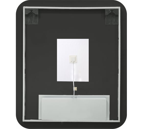 Зеркало Taliente Zled-B с LED-подсветкой, 60х70 см, прямоугольное, с антизапотеванием TA-Zled-B6070a