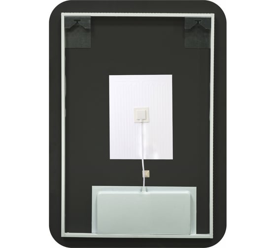 Зеркало Taliente Zled-B с LED-подсветкой, 50х70 см, прямоугольное, с антизапотеванием TA-Zled-B5070a