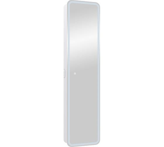 Пенал-зеркало подвесной Taliente CBled с LED-подсветкой, 40х18х160 см, с розеткой TA-CBled-L40160