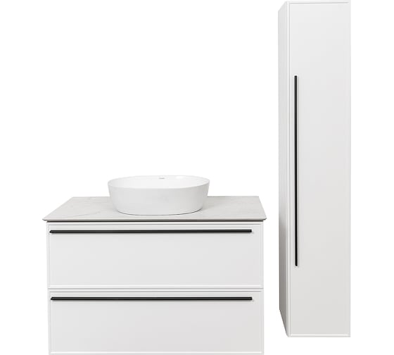 Пенал LA FENICE Elba Bianco белый 30 FNC-05-ELB-B-30