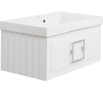 Тумба под раковину LA FENICE Cubo Bianca белая 80 FNC-01-CUB-B-80