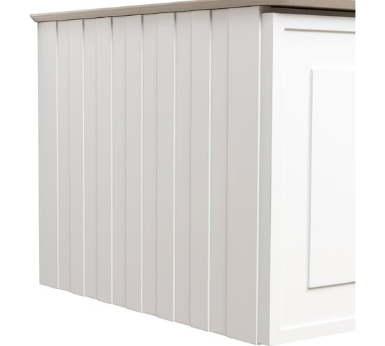 Тумба под раковину LA FENICE Cubo Bianco TWIN белая 100 FNC-01-CUB-B-100-2
