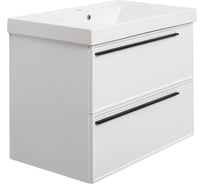 Тумба под раковину LA FENICE Elba Bianco TWIN белая 80 FNC-01-ELB-B-80-2