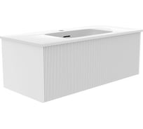 Тумба под раковину LA FENICE TERRA Bianca белая 100 FNC-01-TER-B-100