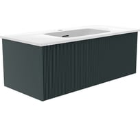 Тумба под раковину LA FENICE TERRA Grigio серо-зелёная 100 FNC-01-TER-G-100