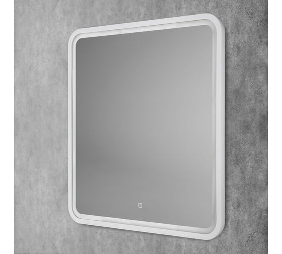 Зеркало с подсветкой Genova 800x800 Art&Max AM-Gen-800-800-DS-F-White