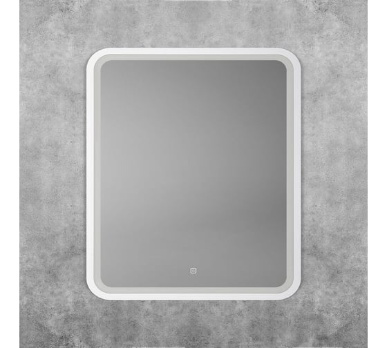 Зеркало с подсветкой Art&Max Genova 600x800 AM-Gen-600-800-DS-F-White 1